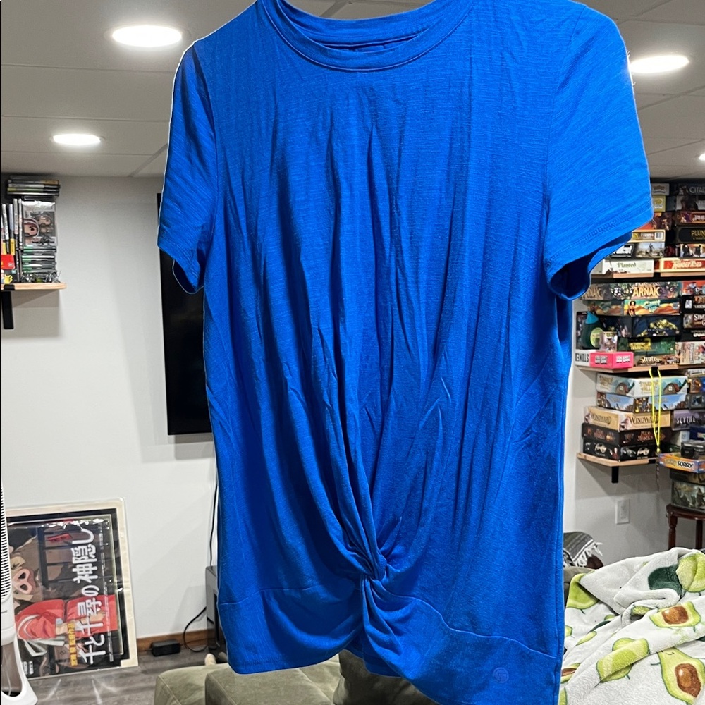 Talbots Blue Short Sleeve Tee